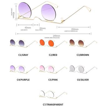 Gafas de lujo decorativas de perlas de color sin marco demujer 