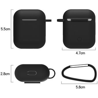7conjunto De Carcasa De Auriculares Inalámbricos De Airpods 