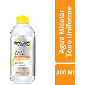 Agua Micelar Facial Express Aclara Garnier X 400 Ml