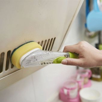 Diseño de mango largo Lavado de platos Lavado de ollas de aceite antiadherente puede limpiar cepillo 