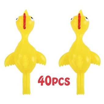 40pcs Catapulta turquía tricky fun toy catapult chick 