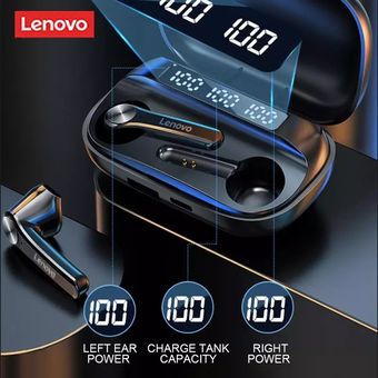 Lenovo QT81 TWS Audífonos Inalámbricos Bluetooth 