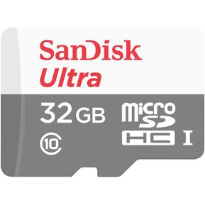 Memoria Sandisk 32GB Micro SDHC Ultra SDSQUNR-032G-GN3MA