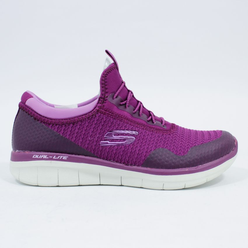skechers synergy 2.0 mujer gris
