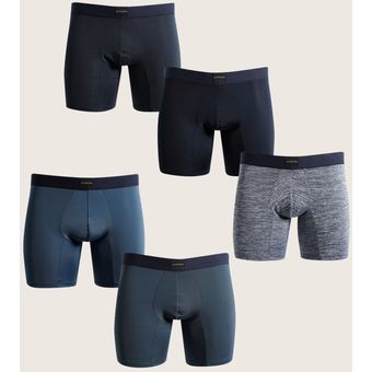 Boxer Hombre Patprimo Filete Pack X5 Poli ster 44000424 222