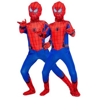 Disfraz de Spiderman para adultos niños traje de cuerpo completo | Linio  México - OE599TB0K0099LMX