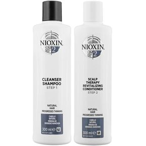 Nioxin-2 Shampoo Densificador + Acondicionador para Cabello Natural