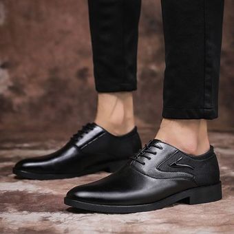 Zapato de vestir formal de negocios de moda para hombres de gran tamaño 