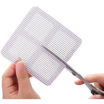 Patch de réparation d'écran en fibre de verre,Kit de réparation d'écran de fenêtre et de porte,autocollants de réparation d'écran,Film en maille étanche 