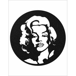 Cuadro Decorativo Rayand Decor Marilyn  Monroe MDF 6mm