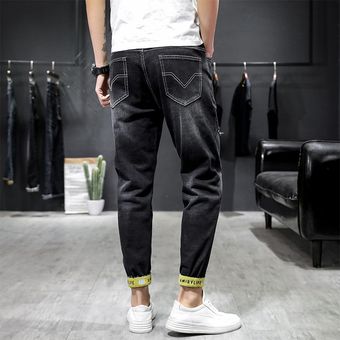 C 22332 Gris Jeans De Tamaño Grande Para Hombres 