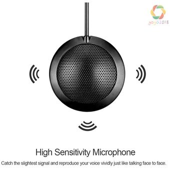 Micrófono de condensador omnidireccional estéreo Micrófono Mic Conect 