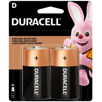 Pila D de Duracell: batería fiable y duradera