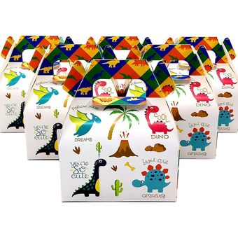 24 unidslote caja de dulces pastel bolsas de regalo para niños nuev 