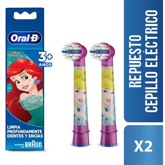 Oral-B Pack 4 Recambios Cepillo Eléctrico Frozen 2