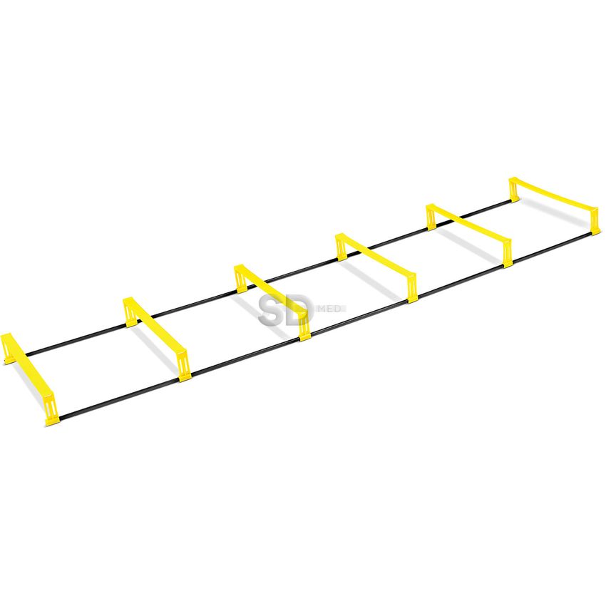 Escalera de agilidad PRO doble uso (plana y altura) 6 piezas