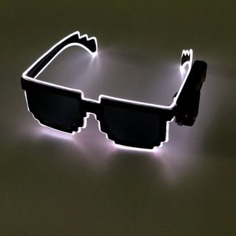 Gafas de sol luminosas La línea 8 gafas Led gafas de luzmujer 