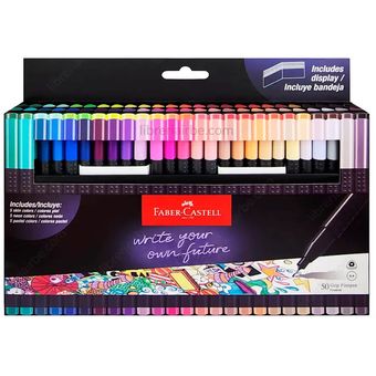 Faber - Castell Marcadores Punta Fina Fiesta Fine Point Markers