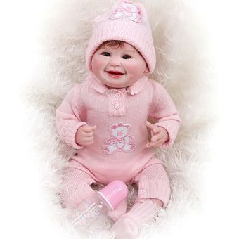 La Linda Muñeca Reborn es el Mejor Regalo para los Niños 55 cm 