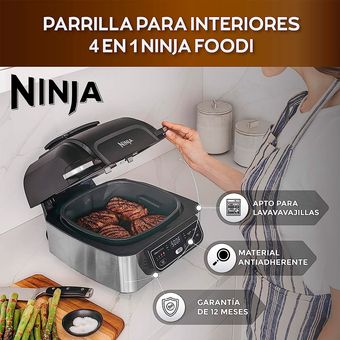 Parrilla eléctrica para interiores 4 en 1 - Ninja Foodi AG300 – Ninja México