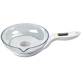 balanza de cocina un peso de escala Bandeja de balanza de cocina Bandeja Escala Gram herramienta de medición de plástico ABS Escala del alimento para cocinar y hornear 1 juego escala del alimento 