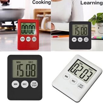 Led Digital Kitchen Timer electrónico de recordatorio de medicamento temporizador de cocina 