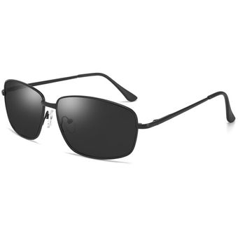 Design Square Polarized Sunglasses Retro Shades Classic Men 