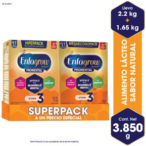 Super Pack Enfagrow Premium Etapa 3 X 3850 Gr