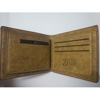 Billeteras de Anime Legend of Zelda tarjetero para estudiantes PU 
