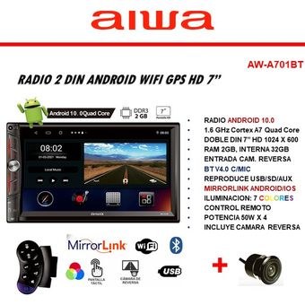 Auto Radio Android 1 Din 9 Pulgadas 2GB RAM Wifi Gps 1.6Ghz – Tienda de  entretenimiento, electrónica y moda
