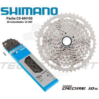 Grupo shimano deore outlet 10 velocidades monoplato