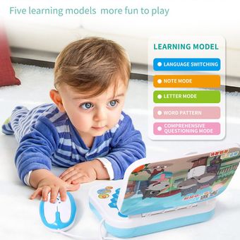 Educativo temprano Aprendizaje para niños Laptop Máquina de juguete Música Juguete Puzzles Juguete 