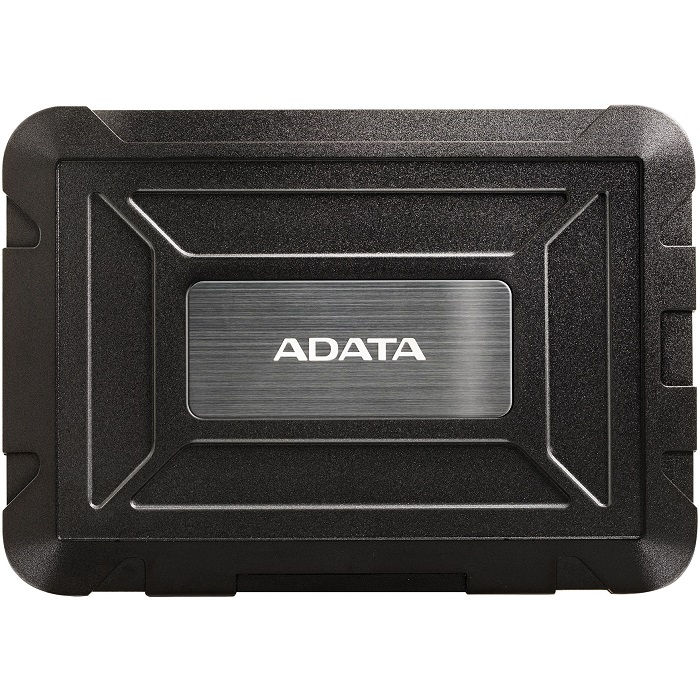 Enclosure Para Disco Duro 2.5″ Adata ED600 SATA A USB 3.0 Negro Uso Rudo AED600U31-CBK