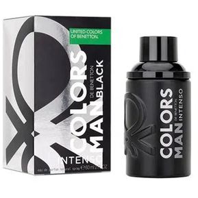 Perfume Benetton Colors Black Man Intenso EDP For Men 60 mL