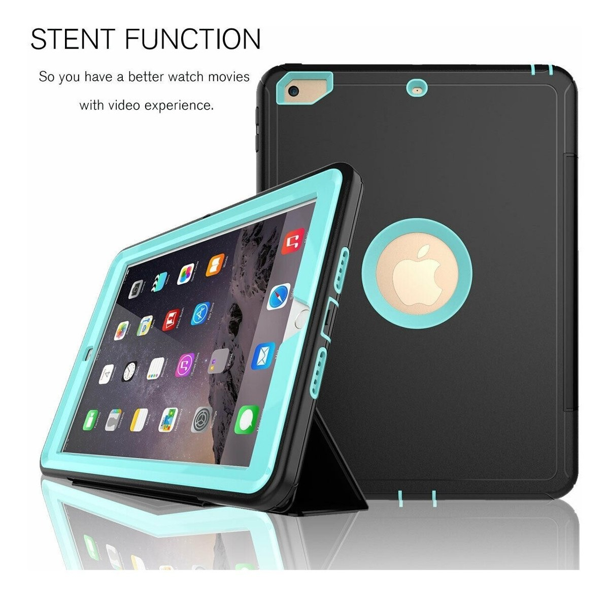 Funda Smart Case Cover Uso Rudo iPad 5ta Y 6ta Generacion