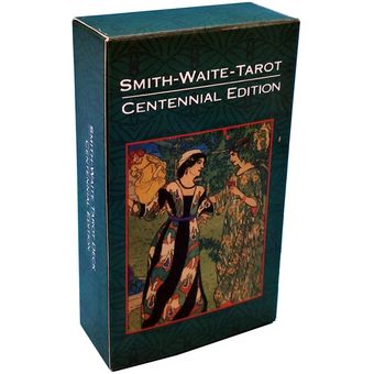 Smithwaite Cartas de tarot 78 hojas  conjuntos de color caja de embalaje 