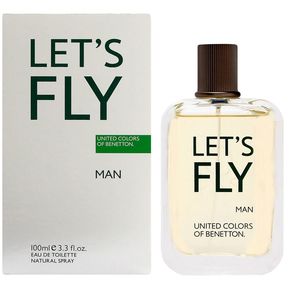 Perfume Benetton Let's Fly Hombre 3.4oz 100ml