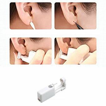 Herramienta de perforación del oído Piercing de la oreja de una sola vez Artefacto más un espárrago de oído personalizado 