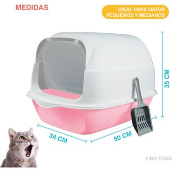 Pala KittyPro para arenero de gatos con bolsa incluida. Incluye 10 rol –  Arlu
