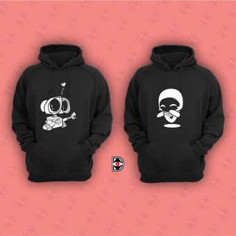 SACOS BUZOS HOODIES SUDADERAS PAREJA WALLIE Y EVA Linio Colombia