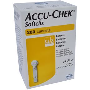 LANCETAS ACCU-CHEK SOFTCLIX x 200 UND.