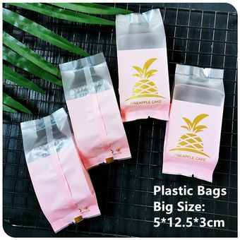 LBSISI Life 100 Uds de bolsas plásticas de comida de papel caja de p 