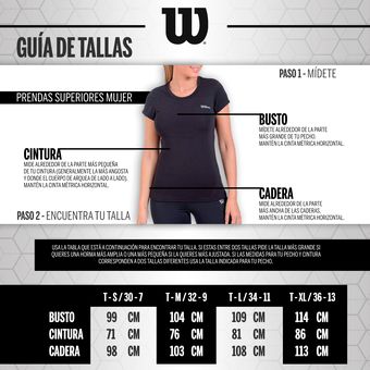 Camiseta Cuello V Wilson Deslavada 71592 Mujer Gym Fitness - Agaval