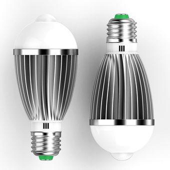 E27 Profesión de la luz de la inducción del cuerpo humano nueva bombilla de moda de la bombilla de metal lámpara 