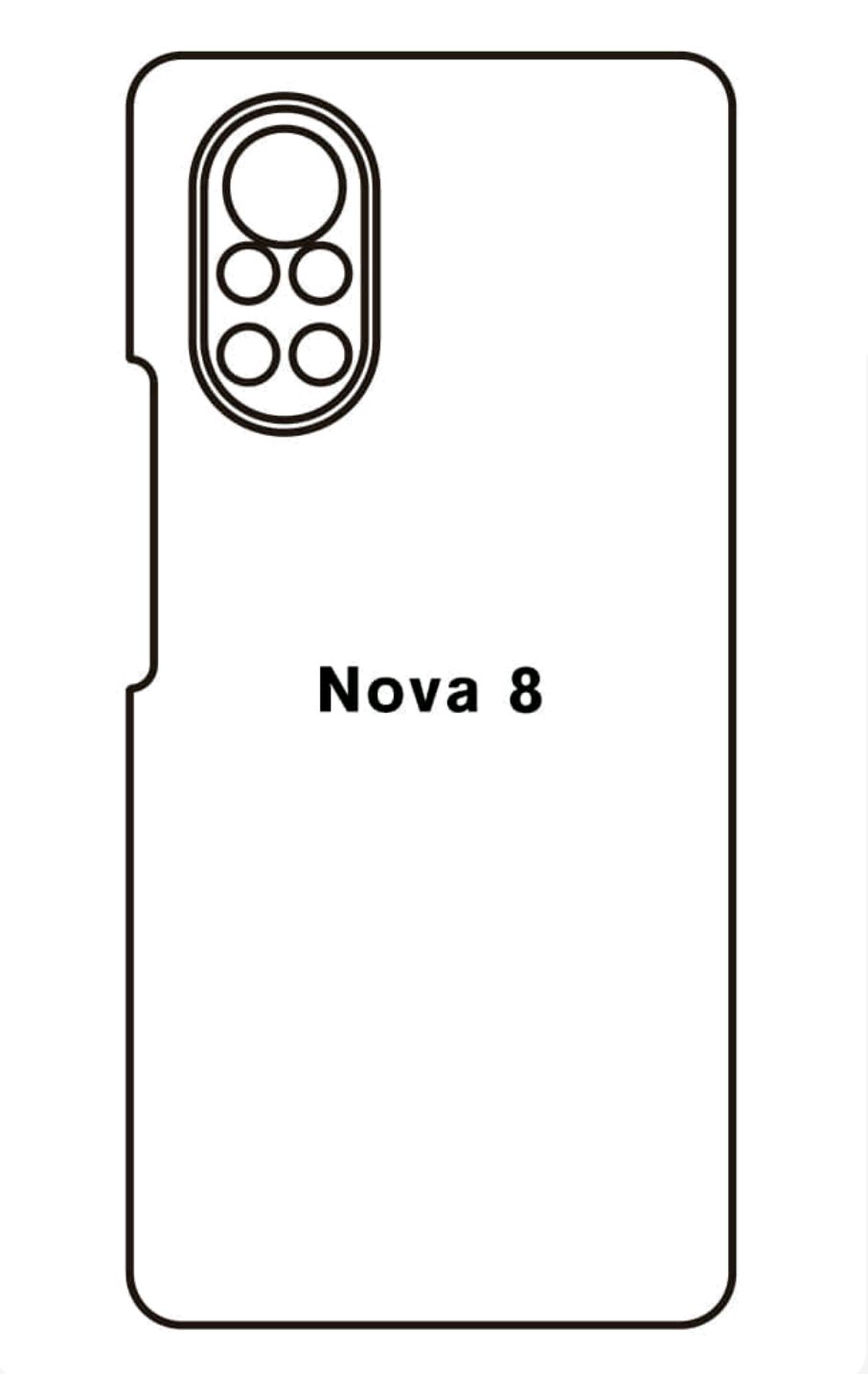Jeco99F KIT DE MICAS FRONTAL+TRASERA PARA Huawei Nova 8 A ELEGIR