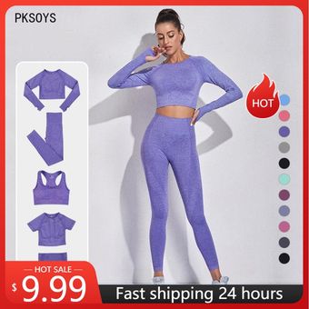 Conjunto de ropa de Yoga de secado rápido para mujer abrigos con capucha c 