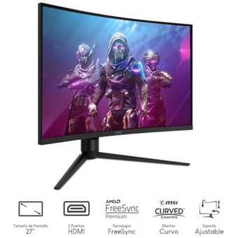 Monitor LED 27 Pulgadas 165HZ Soporte Ajustable RCA