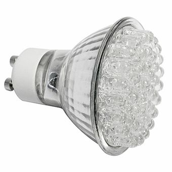 1WMR16 Bombillas de luz LED de día Lámparas Blancas Gwendoll Bajo Calor Sin radiación UV o IR Ahorro de energía Larga Vida 10x GU10 3W 24SMD 5050