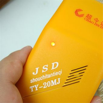 Detector de aguja de mano de plástico Sonda de hierro Detector de text 