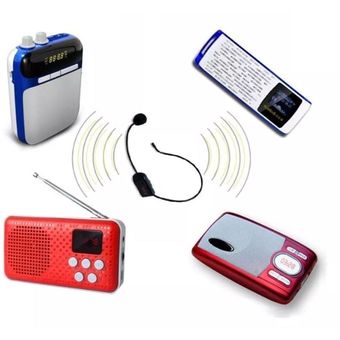 Amplificador de Voz Portátil para Enseñanza Altavoz Radio FM Bluetooth  GENERICO